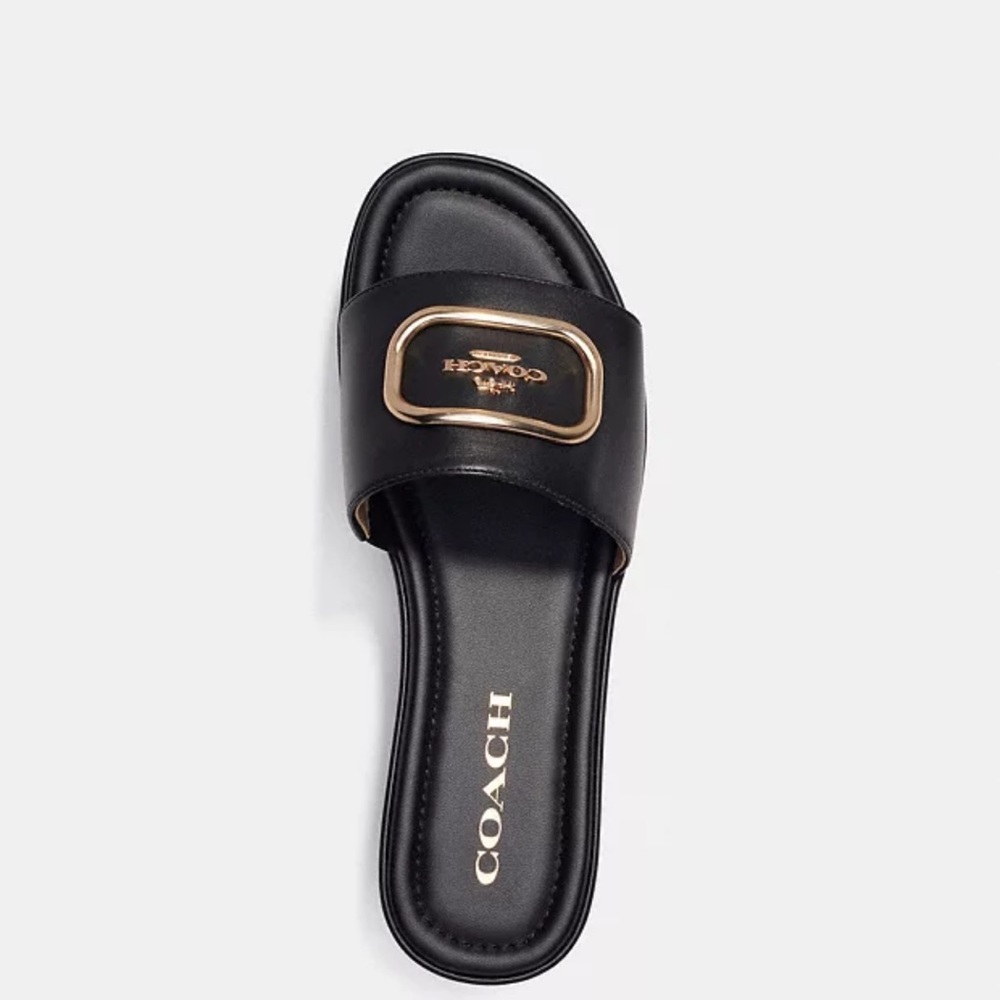 Coach platform sandals new never used